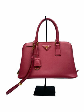Prada SAFFIANO LUX Triangle Handbag Pink